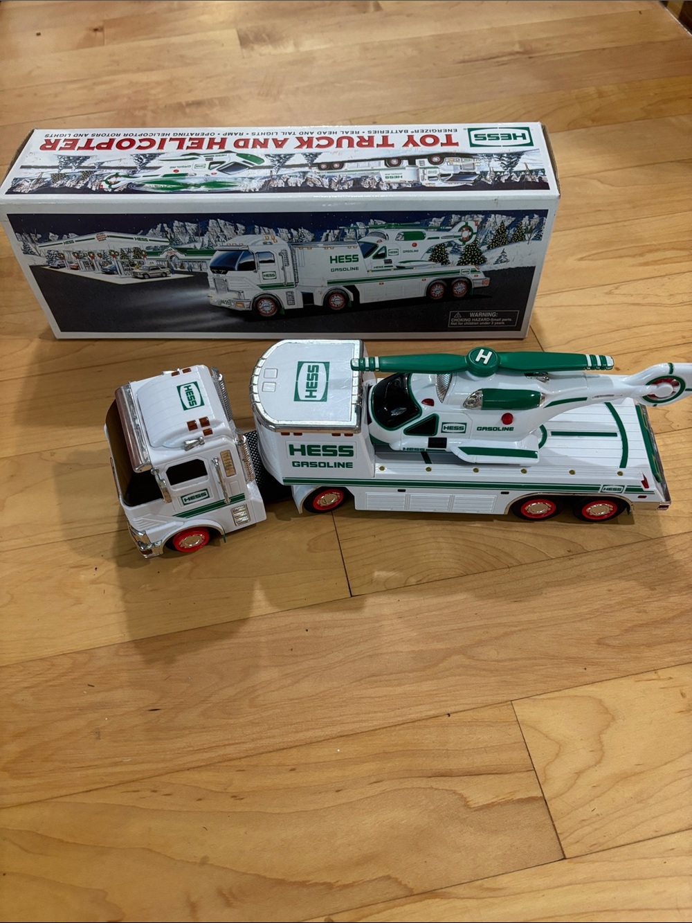 HESS Semi Truck with Helicopter